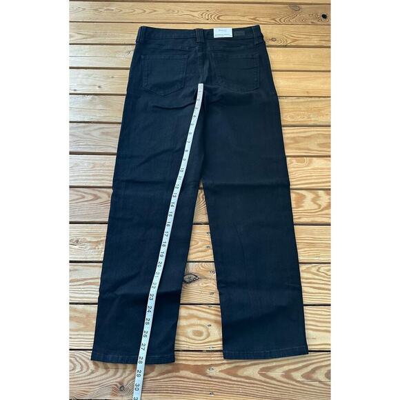 NWT Skinny Girl December Slim Straight Jeans Size 29/8 Women’s Black - Picture 8 of 9